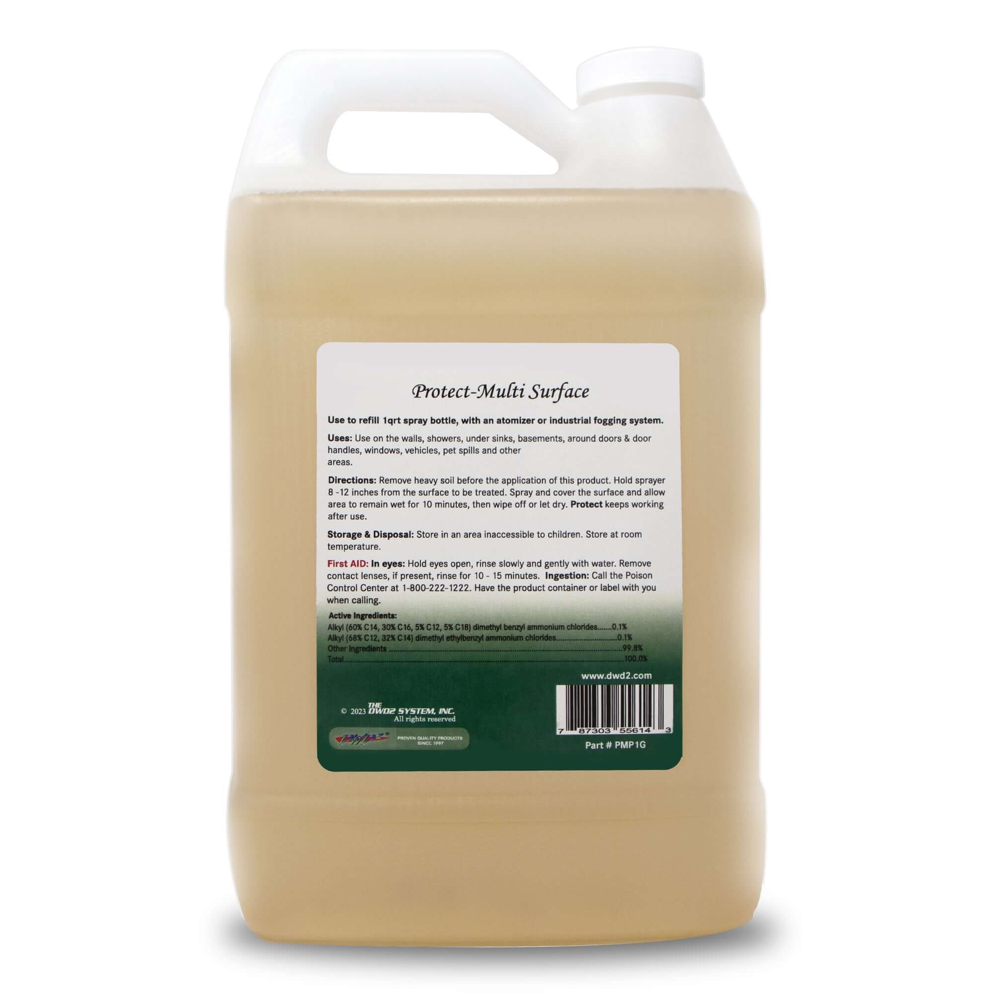 Multi-Surface Enzyme Cleaner – 1 Gallon | DWD2 Protect™