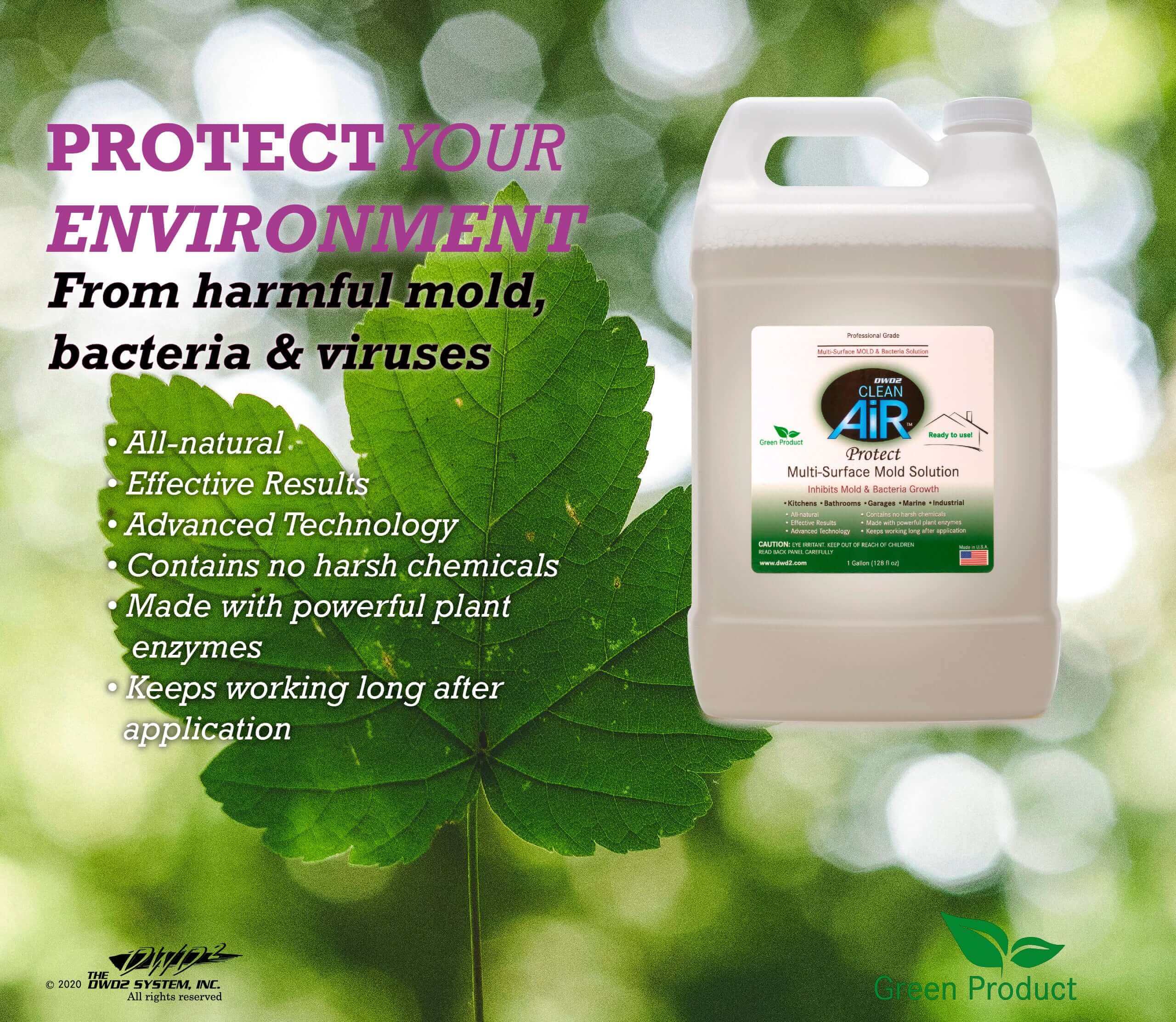 Multi-Surface Enzyme Cleaner – 1 Gallon | DWD2 Protect™