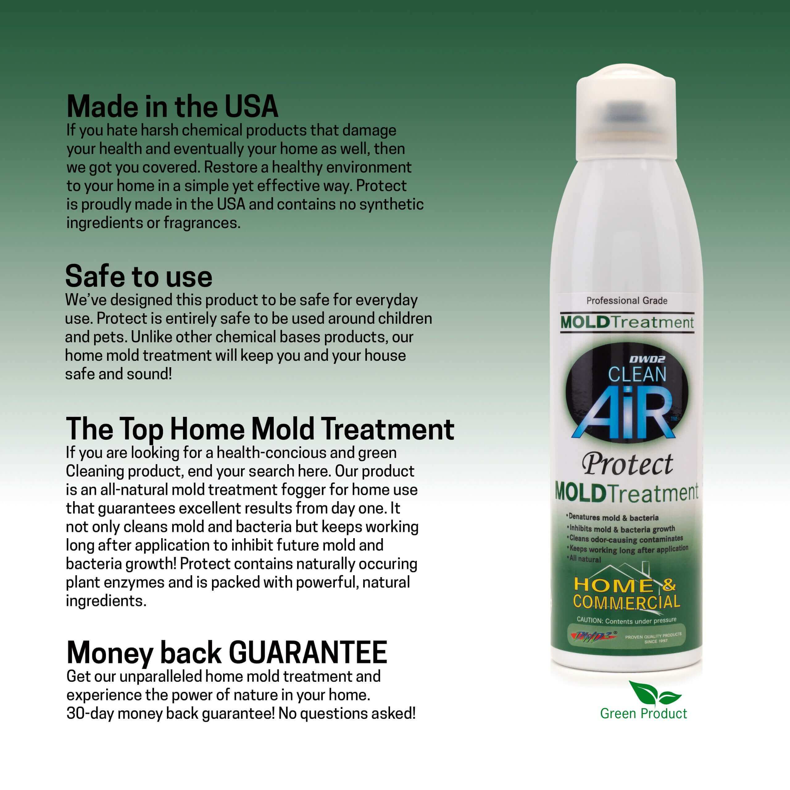 Home & Commercial Fogger for Mold - Odor – Plant-Based Enzymes | DWD2 Protect™