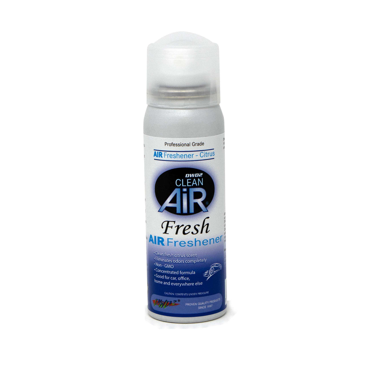 DWD2 Clean Air Fresh Automotive Citrus Air Freshener, Size: 1.5 oz
