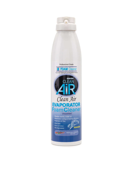 DWD2 Clean Air Premium Foaming Automotive Evaporator Coil Cleaner Unscented