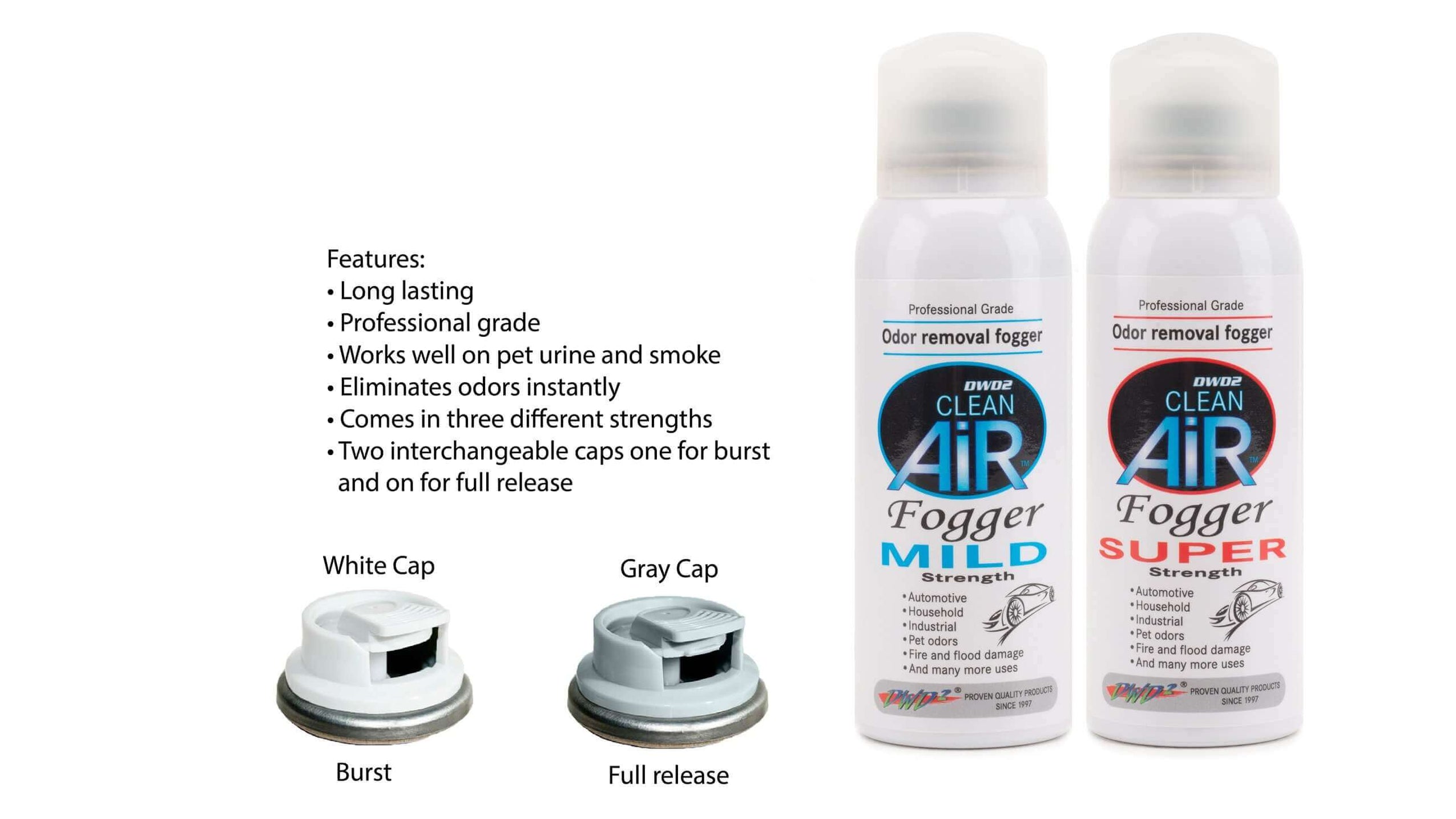 Clean Air Odor Removal Fogger Super Strength 3 oz.